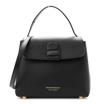 Burberry Derby Calfskin House Check Small Camberley Black 1 of 9