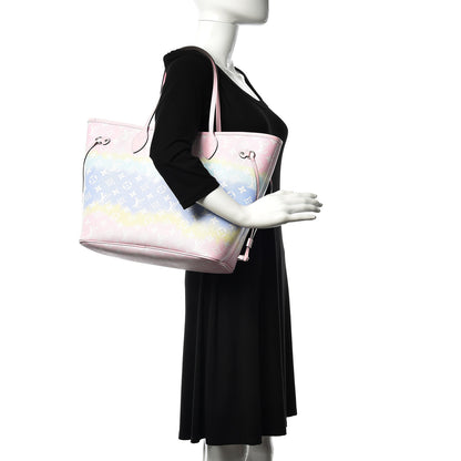 Louis Vuitton Monogram Escale Neverfull MM Pastel 2 of 11
