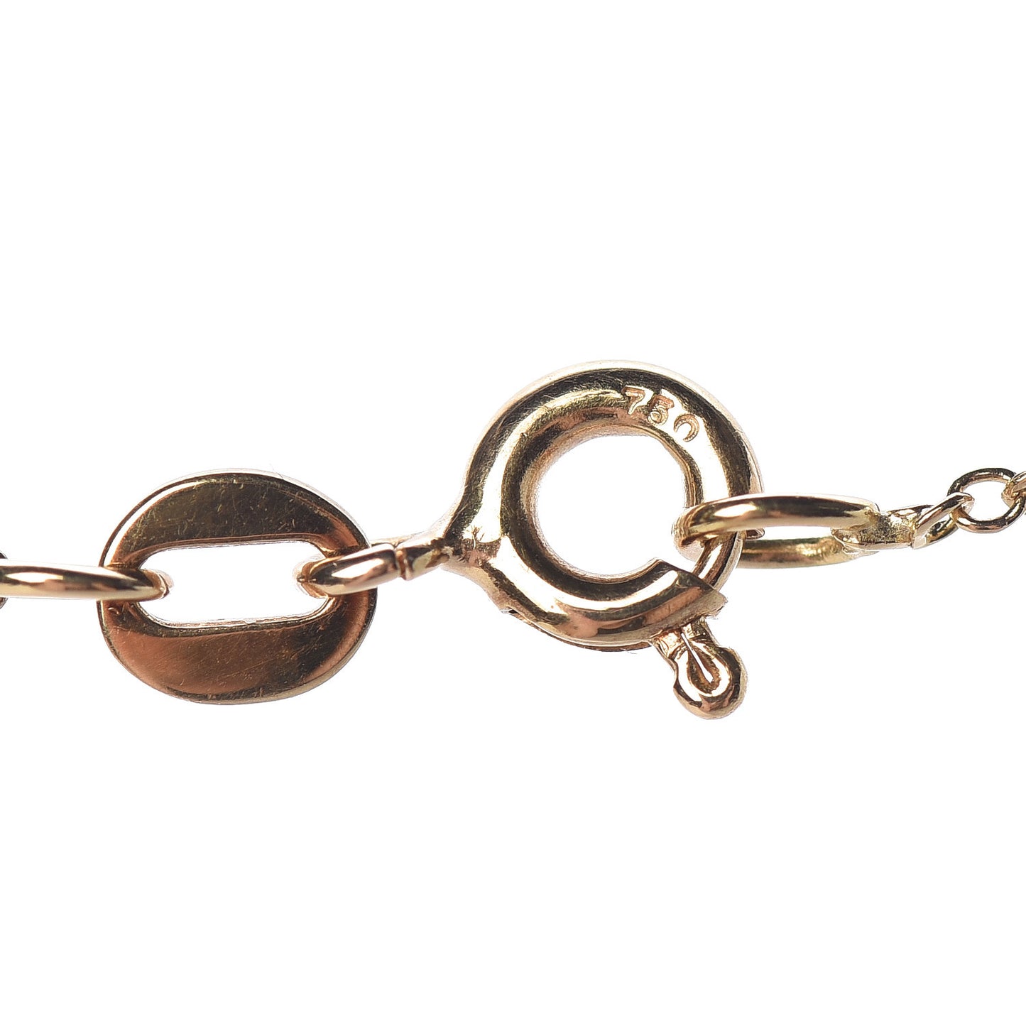18K Yellow Gold Paloma Picasso Hammered Heart Pendant Necklace
