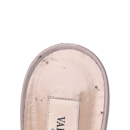Valentino Garavani Patent Nappa Rockstud Ankle Strap 65mm Pumps 39 Water Green Poudre 10 of 22
