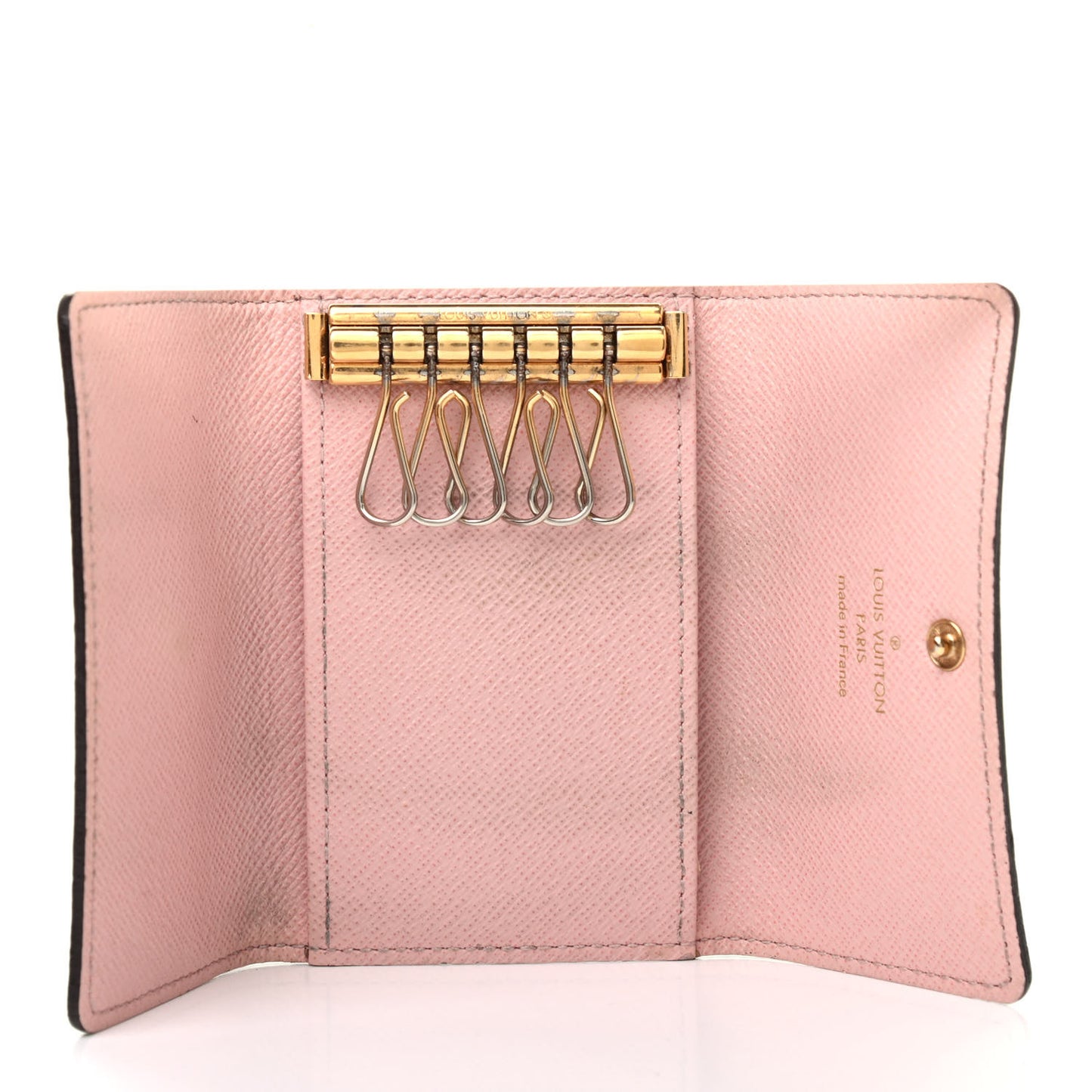 Monogram Multicles 6 Key Holder Rose Ballerine