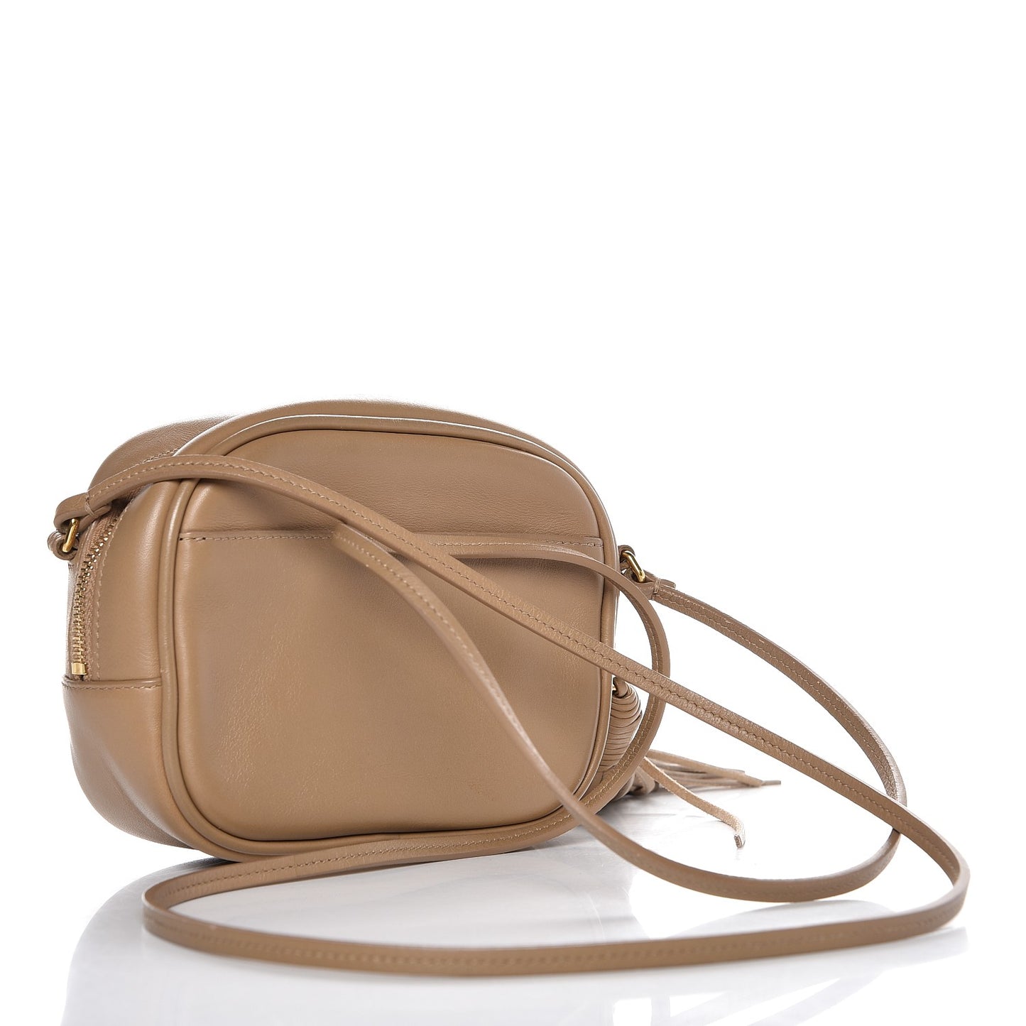 Nappa Monogram Blogger Bag Deep Beige
