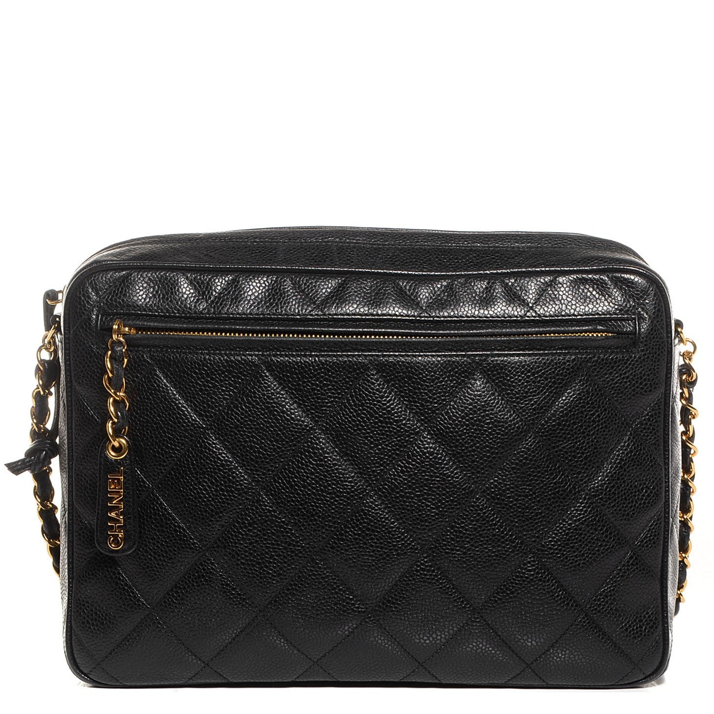 Chanel Caviar Quilted Camera Case Black 1 of 9