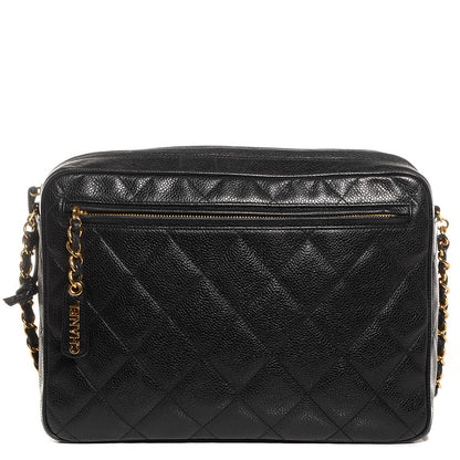 Chanel Caviar Quilted Camera Case Black 1 of 9