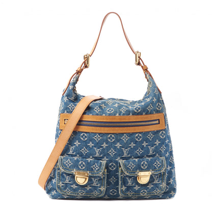 Louis Vuitton Denim Baggy GM Blue 1 of 8