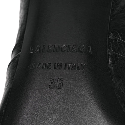 Balenciaga Agneau Arena Cagole 90mm Ankle Boots 36 Black 8 of 11