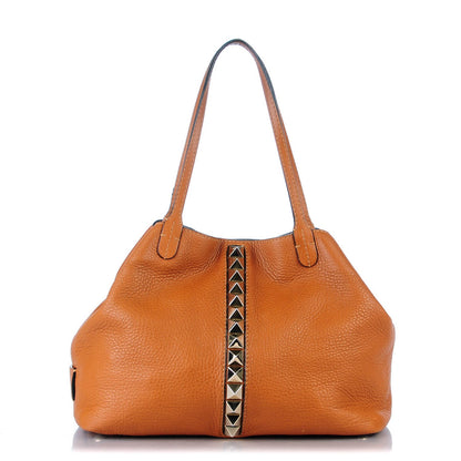 Valentino Garavani Grained Calfskin Va Va Voom Tote Cognac 1 of 8