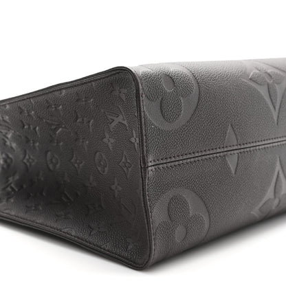 Louis Vuitton Empreinte Monogram Giant OnTheGo MM Chocolate 8 of 9