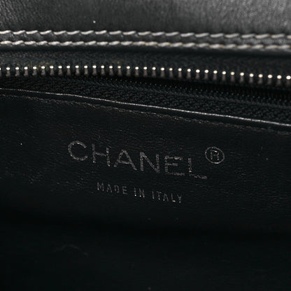 Chanel Lambskin Square Stitched Shoulder Bag Black 5 of 8