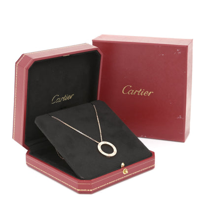 Cartier 18K Pink Gold LOVE Pendant Necklace 8 of 8