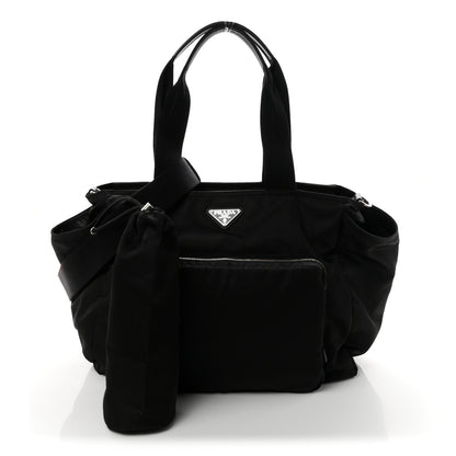 Prada Tessuto Nylon Vela Diaper Bag Black 3 of 13