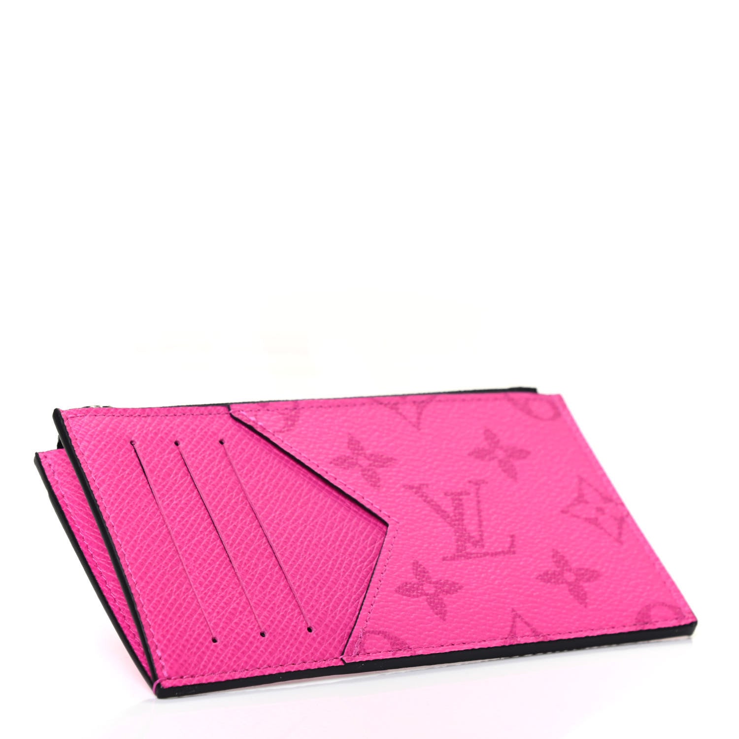 Louis Vuitton Taigarama Coin Card Holder Fuchsia 3 of 4