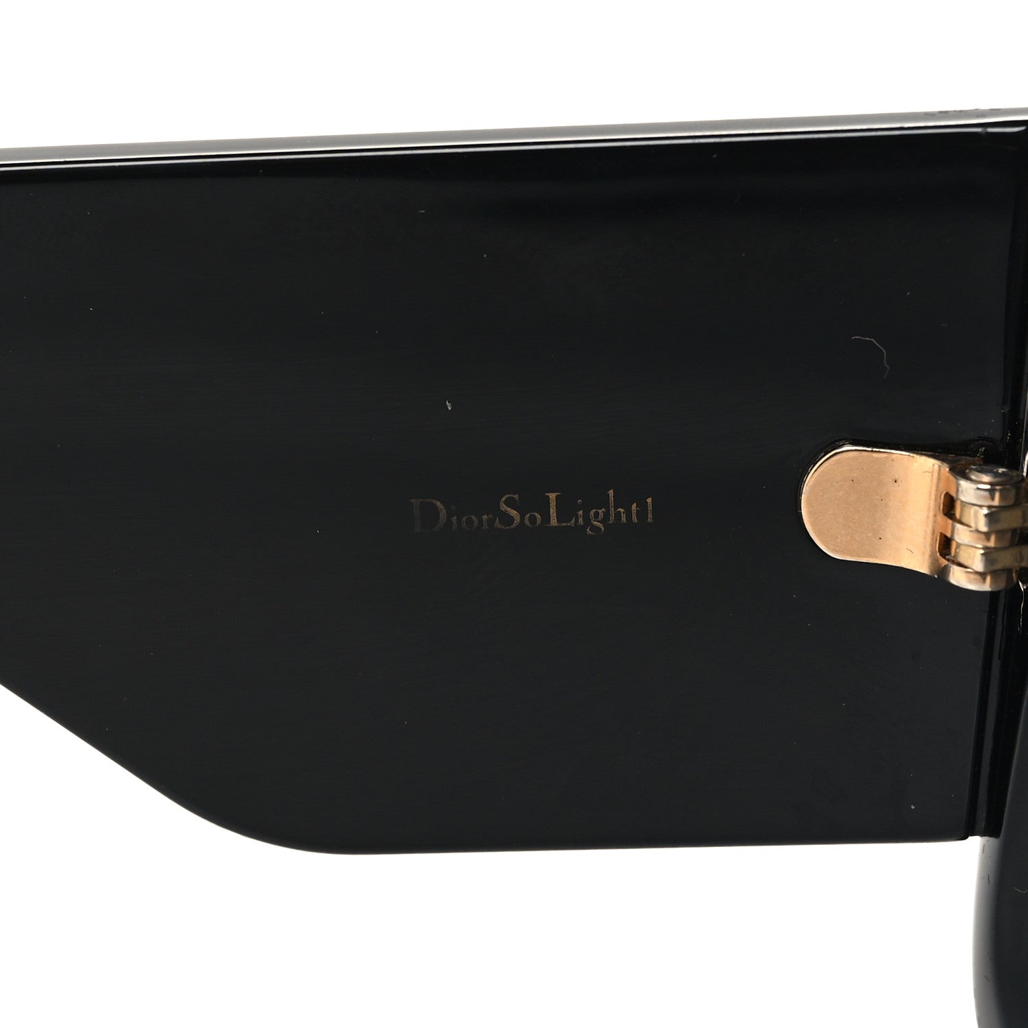 Christian Dior Acetate DiorSo Light 1 Shield Sunglasses Black 5 of 8