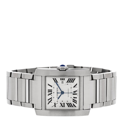 Cartier Stainless Steel 30mm Tank Francaise Automatic Watch 2 of 5