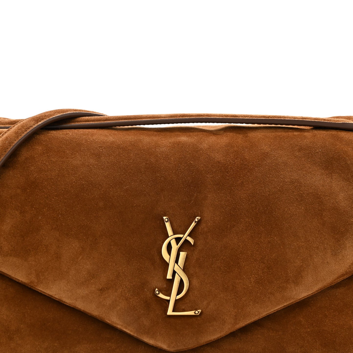 Suede Large Calypso Caramel Cognac