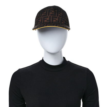 Fendi Canvas FF Reloaded Baseball Hat Tobacco Yellow 2 of 8