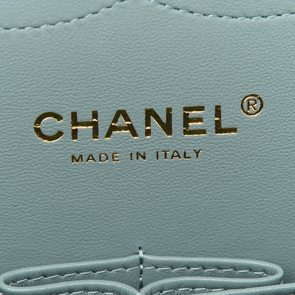 Chanel Caviar Quilted Jumbo Double Flap Dark Green 6 of 9