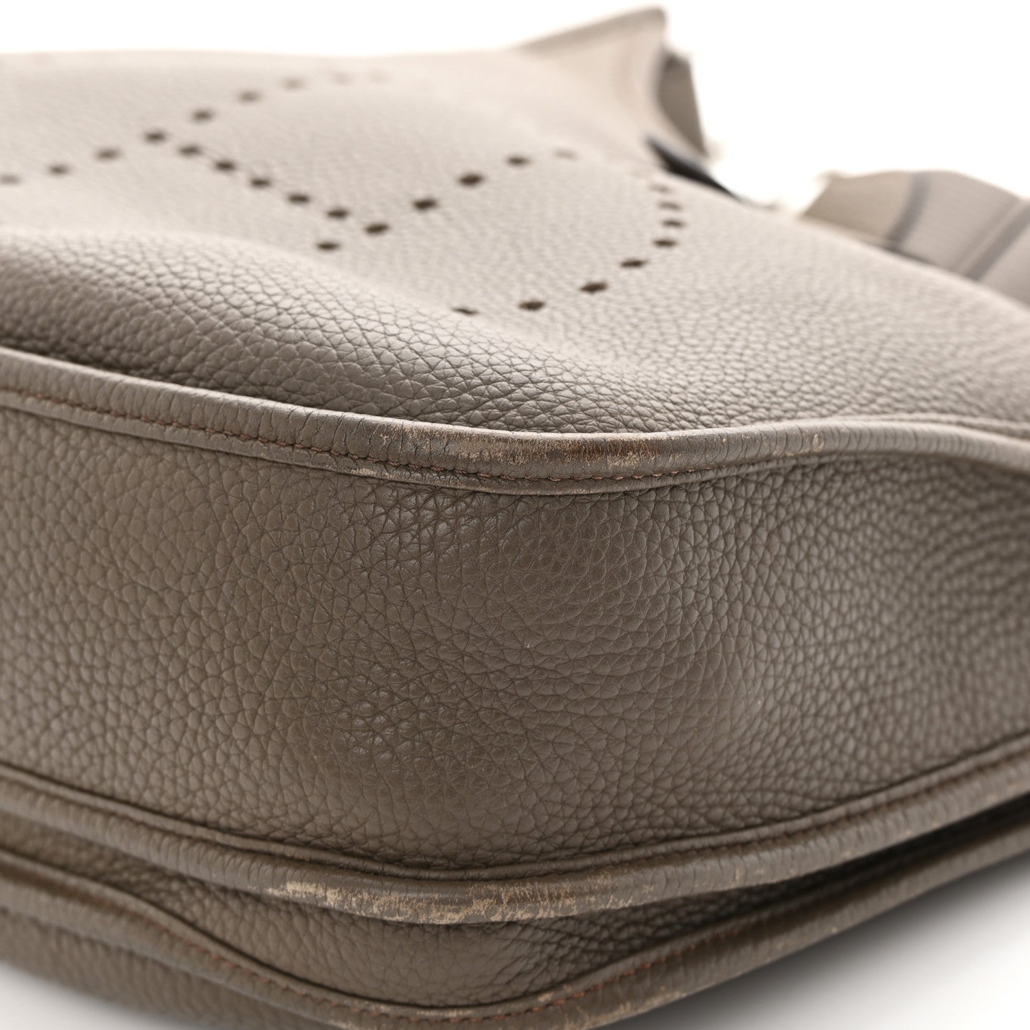 Hermes Taurillon Clemence Evelyne III PM Etain 10 of 19