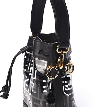 Fendi TPU FF Vitello Grace F is Fendi Mini Mon Tresor Bucket Bag Black 8 of 10