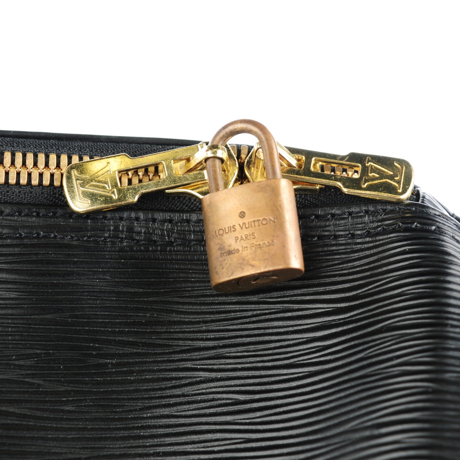 Louis Vuitton Epi Keepall 50 Black 8 of 9