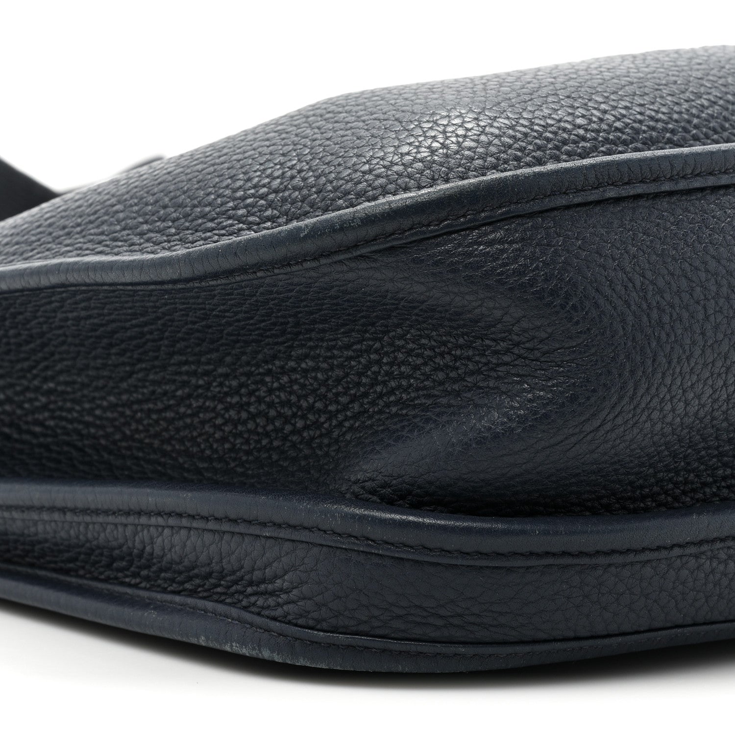 Hermes Taurillon Clemence Evelyne III GM Bleu Nuit 8 of 19