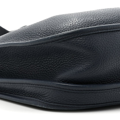 Hermes Taurillon Clemence Evelyne III GM Bleu Nuit 8 of 19