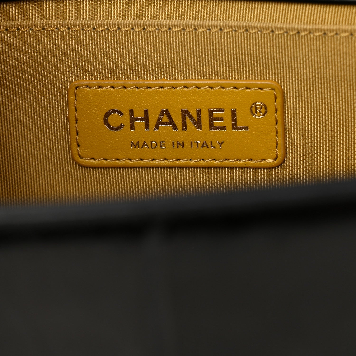 Chanel Calfskin Crocodile Embossed Graffiti Cocodile Medium Boy Flap Black 6 of 15