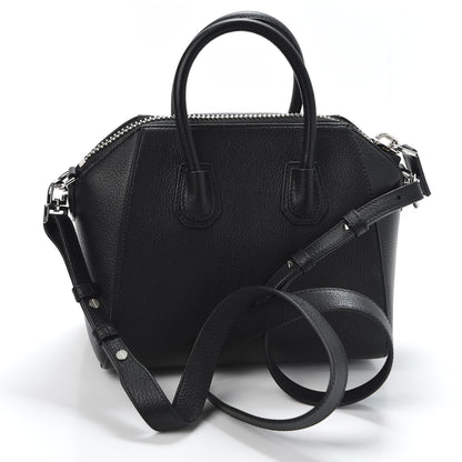 Givenchy Sugar Goatskin Mini Antigona Black 2 of 9