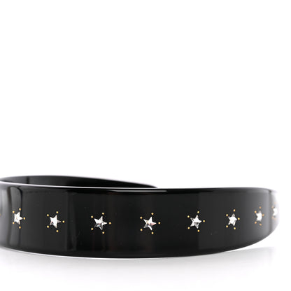 Gucci Resin Crystal Interlocking G Headband Black 4 of 6