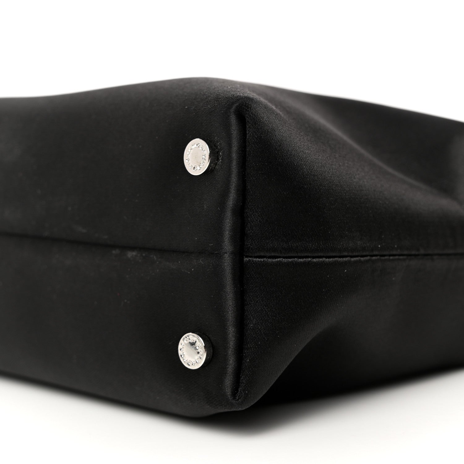 Alexander Wang Satin Crystal Heiress Pouch Black 10 of 11