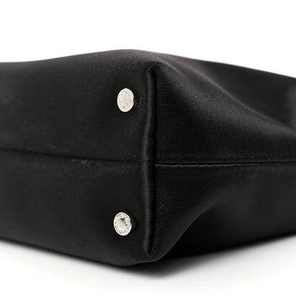 Alexander Wang Satin Crystal Heiress Pouch Black 10 of 11