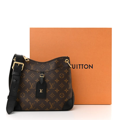 Louis Vuitton Monogram Odeon PM Black 11 of 11