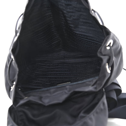 Prada Tessuto Nylon Saffiano Medium Backpack Baltico 5 of 10
