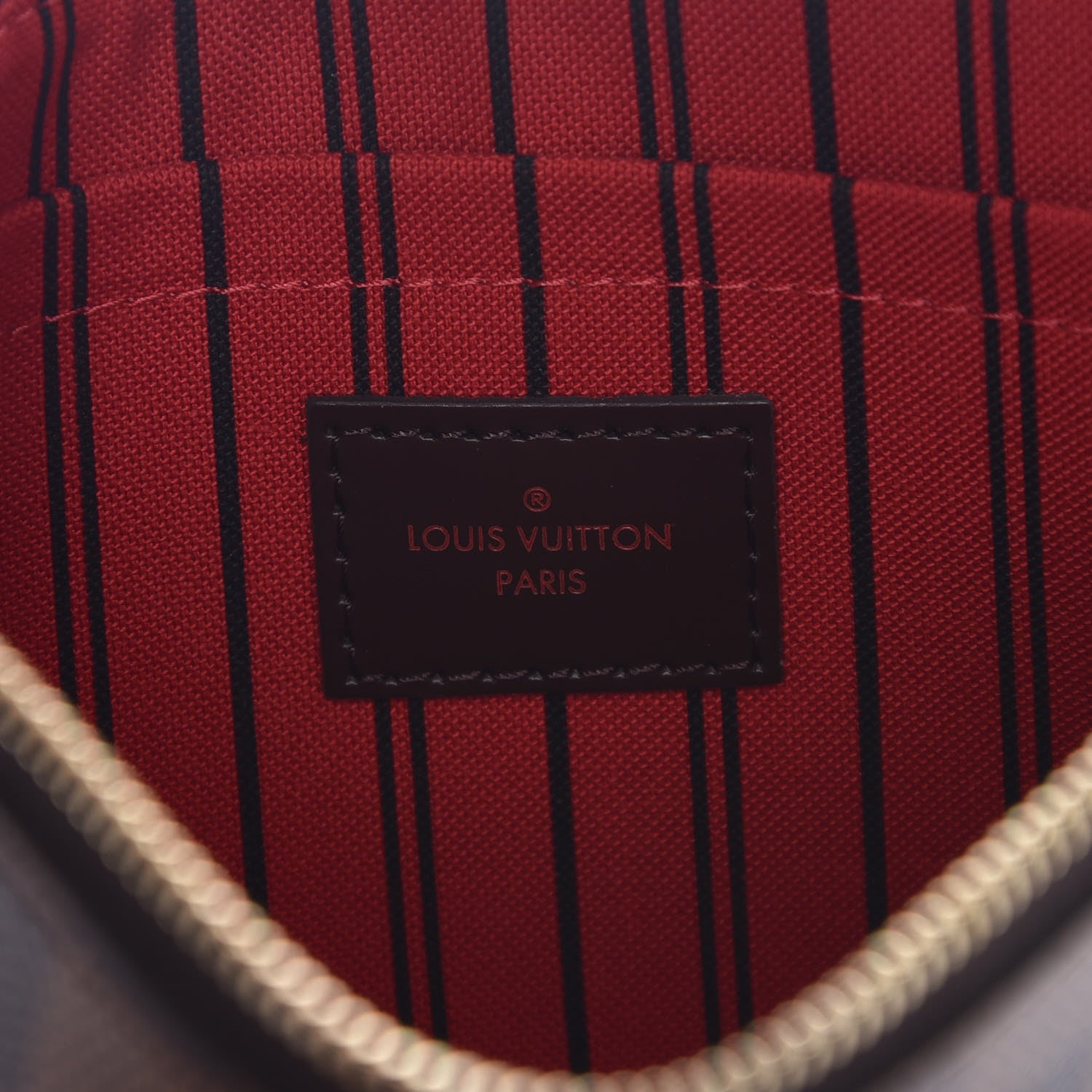 Louis Vuitton Damier Ebene Neverfull MM GM Pochette 6 of 8