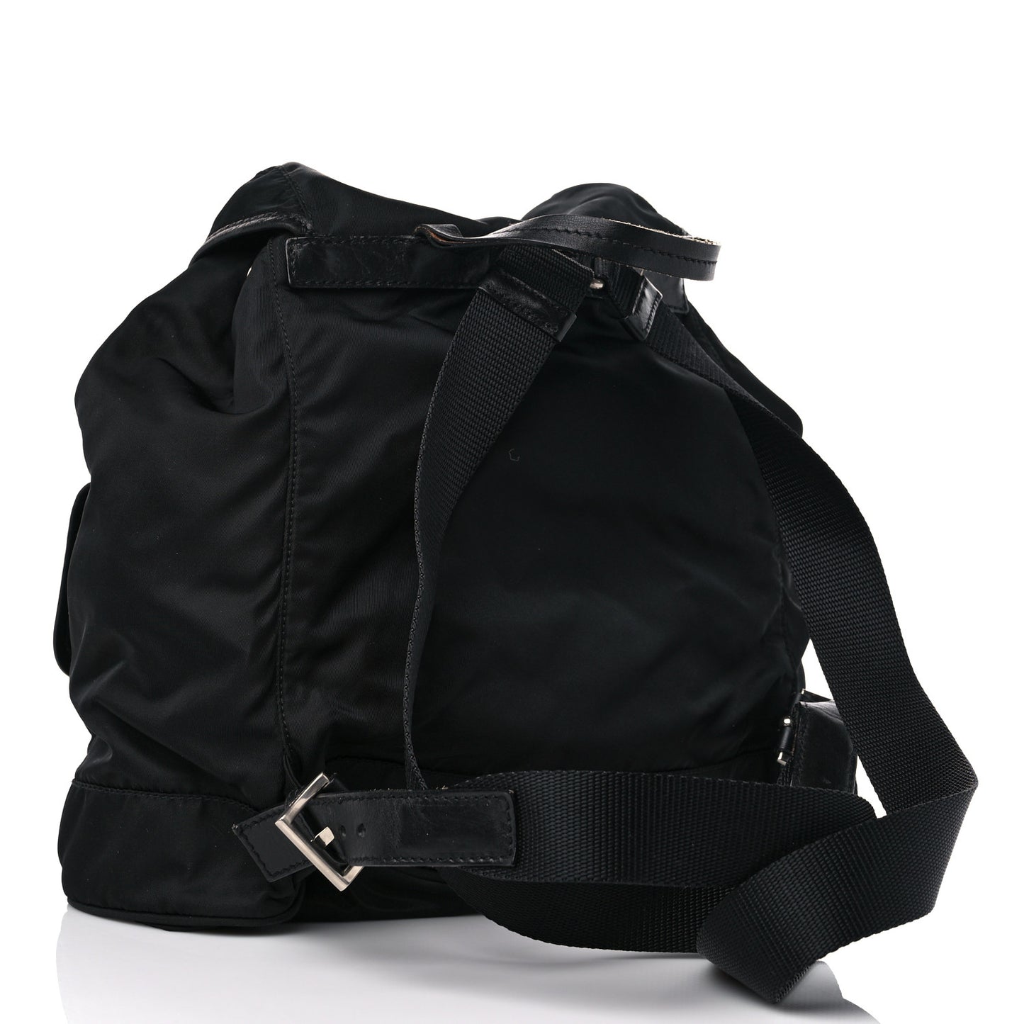 Nylon Vela Medium Backpack Black