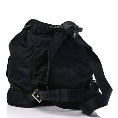Prada Nylon Vela Medium Backpack Black 3 of 13