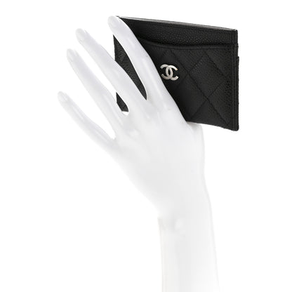 Chanel Caviar Quilted Card Holder Black 2 of 11