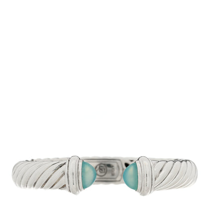 David Yurman Sterling Silver Chalcedony Waverly Bracelet 1 of 3