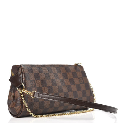 Louis Vuitton Damier Ebene Eva Clutch 4 of 8