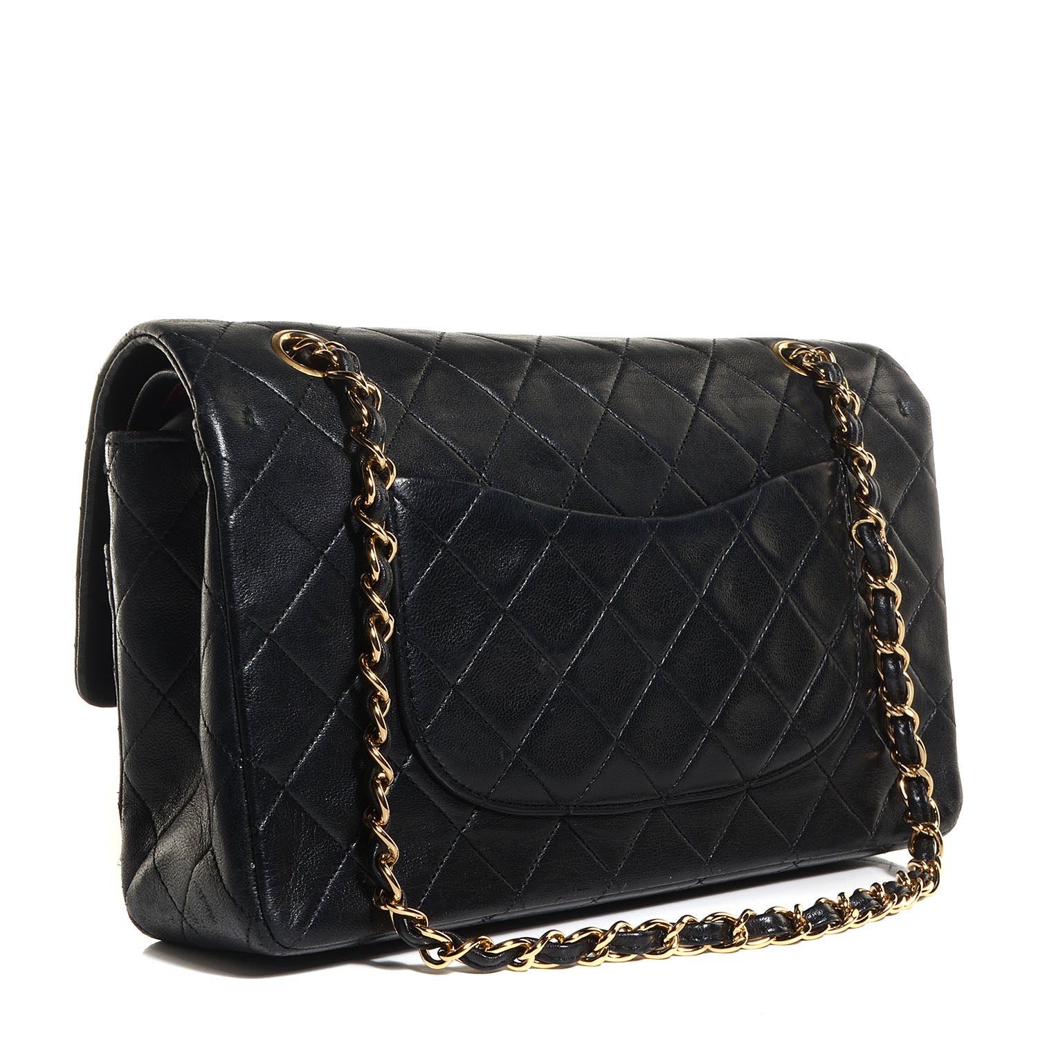 Chanel Lambskin Medium Double Flap Black 3 of 9