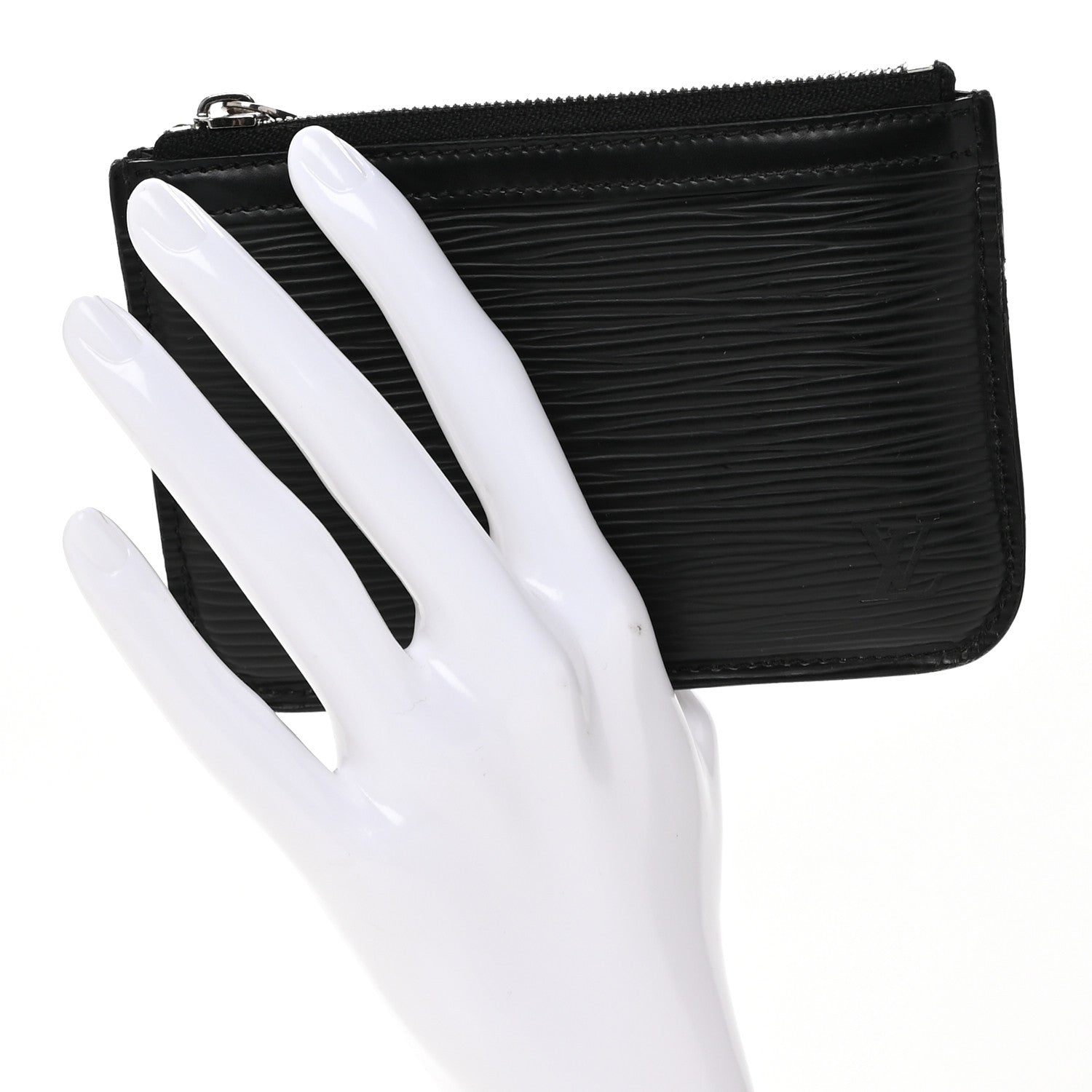 Louis Vuitton Epi Key Pouch Black 2 of 10