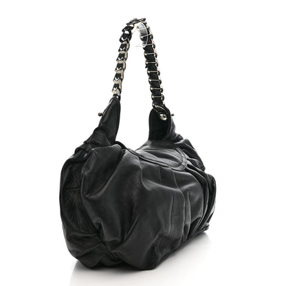 Christian Dior Lambskin Jazzclub Shoulder Bag Black 3 of 21
