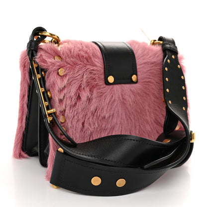 Prada Calf Hair Cahier Shoulder Bag Loto Black 3 of 10