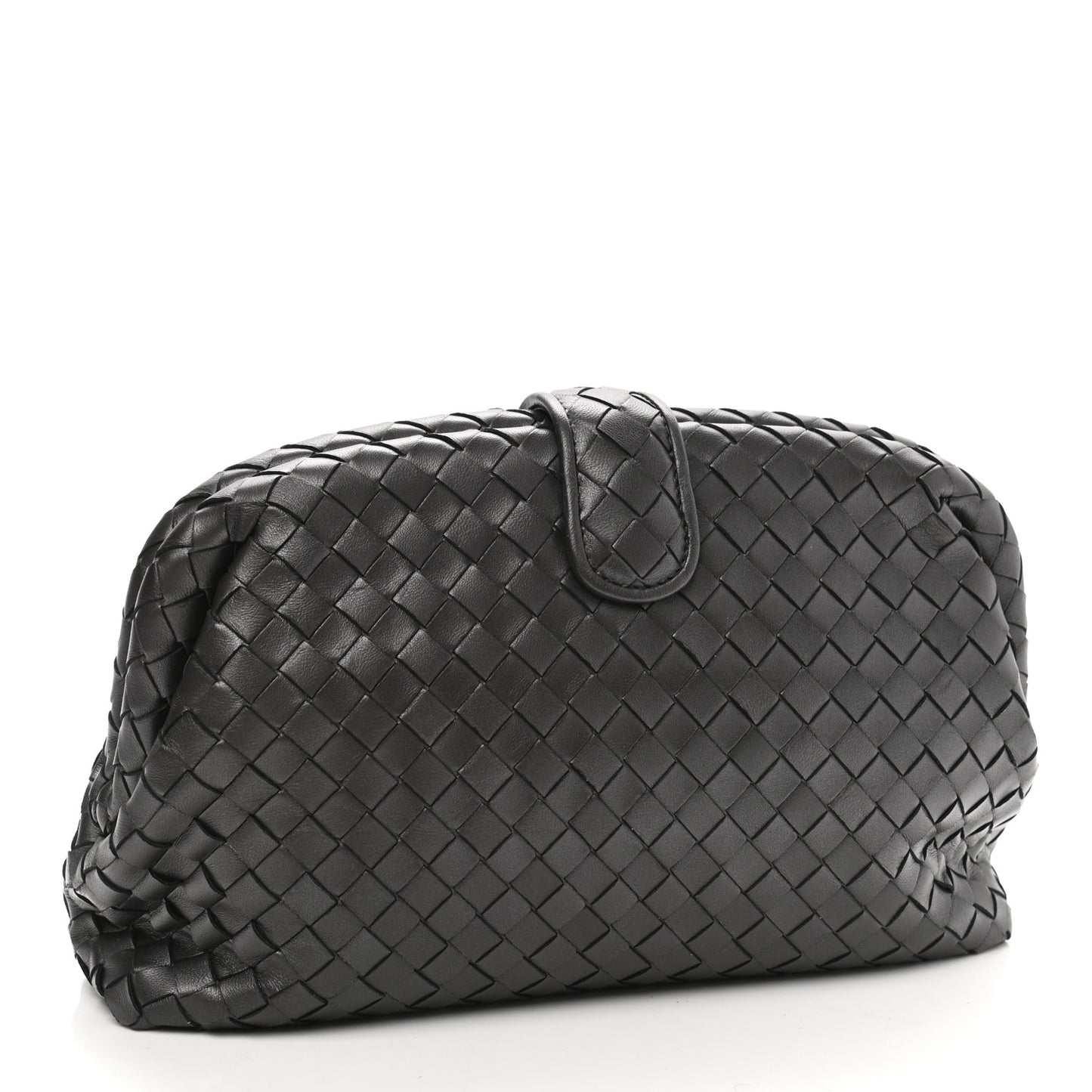 Nappa Intrecciato The Lauren 1980 Clutch Ebano
