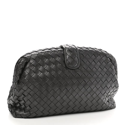 Bottega Veneta Nappa Intrecciato The Lauren 1980 Clutch Ebano 3 of 7