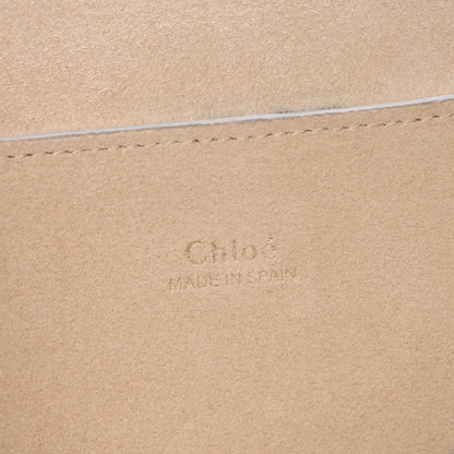 Chloe Suede Calfskin Faye Clutch Motty Grey 7 of 9