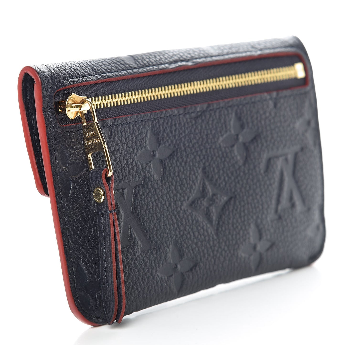 Empreinte Key Pouch Marine Rouge