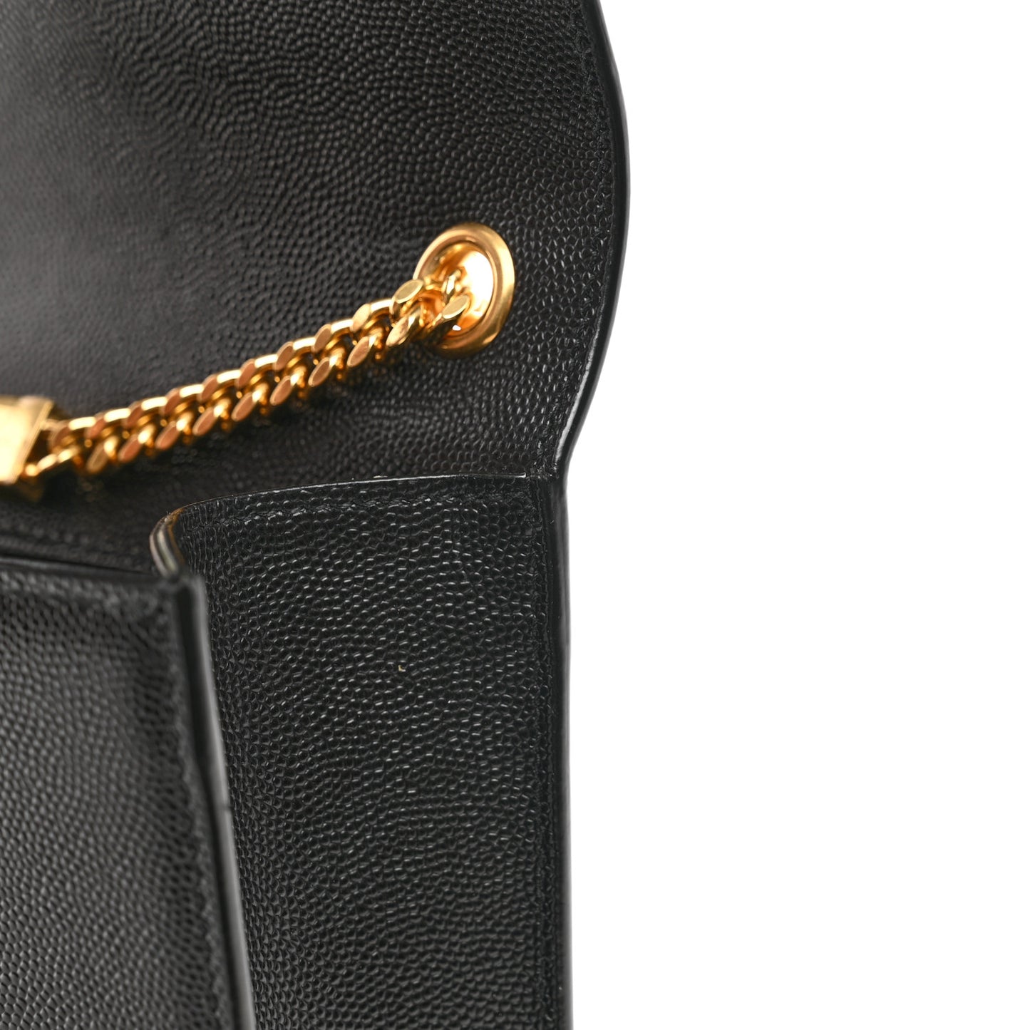 Grain De Poudre Small Classic Monogram Kate Satchel Black