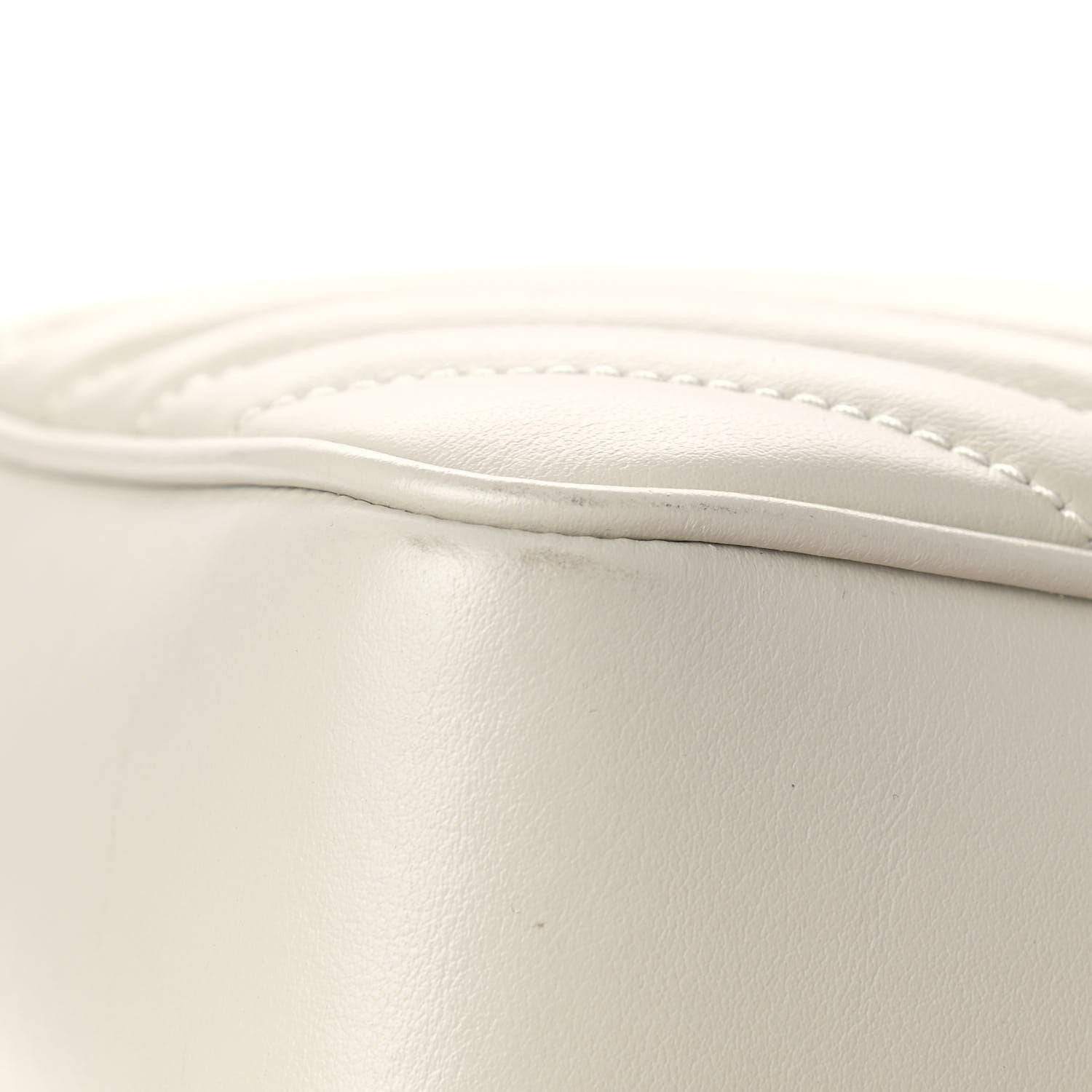 Saint Laurent Calfskin Matelasse Monogram Lou Camera Bag Crema Soft 11 of 11