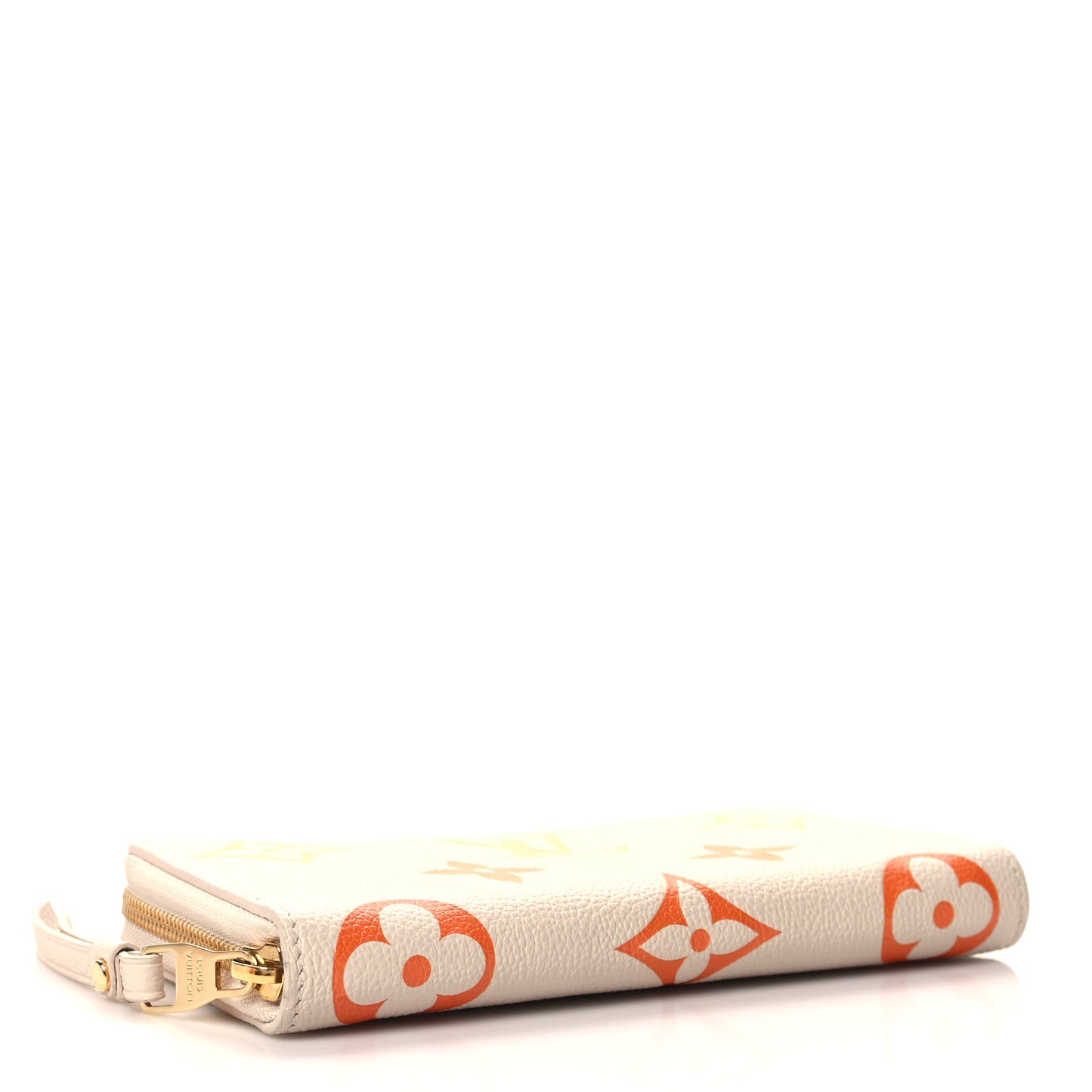 LOUIS VUITTON Empreinte Monogram Giant By The Pool Zippy Wallet Cream Saffron